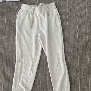 Varley The Slim Cuff Pant 27.5 Ivory Marl Size Medium